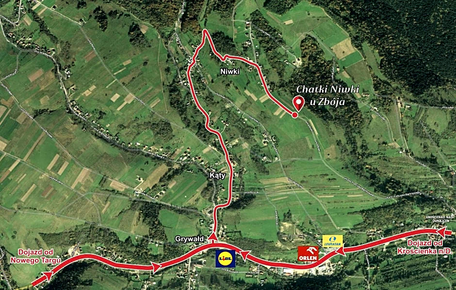 Chatki Niwki u Zbója