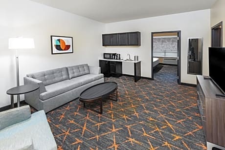 King Suite with Mobility Accessible Roll-In Shower