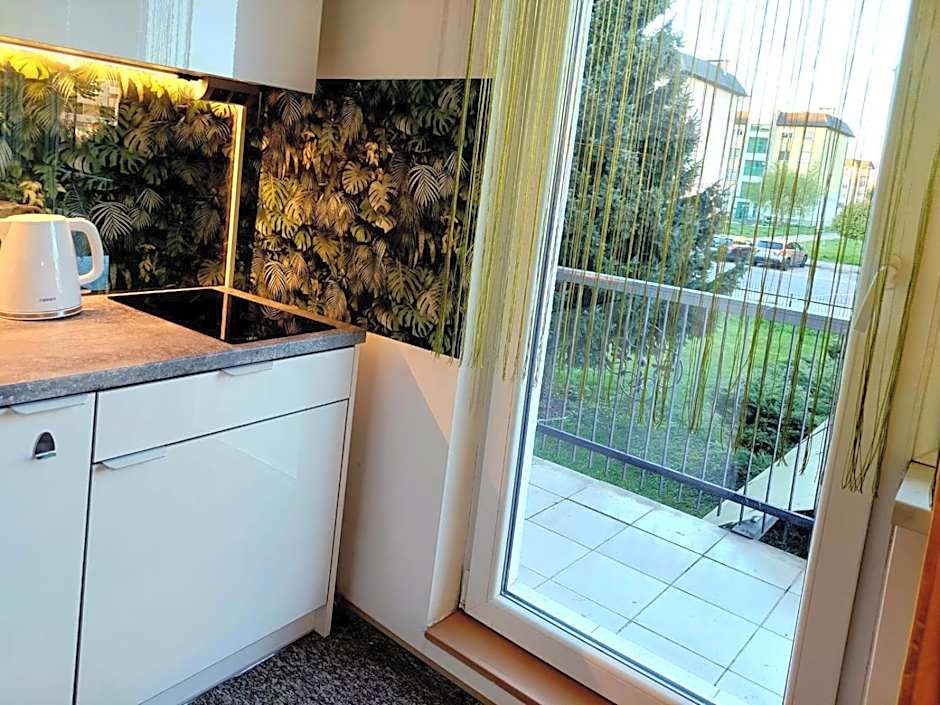 Zielony Zakątek z balkonem