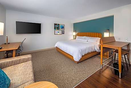 Studio, 1 King Bed with Sofa bed (1 King Bed and 1 Double Sofa Bed)