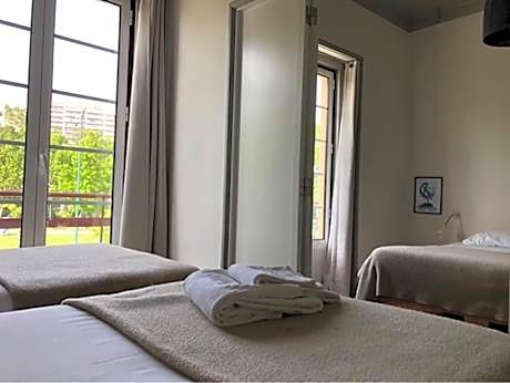 Family Room with Shared Bathroom