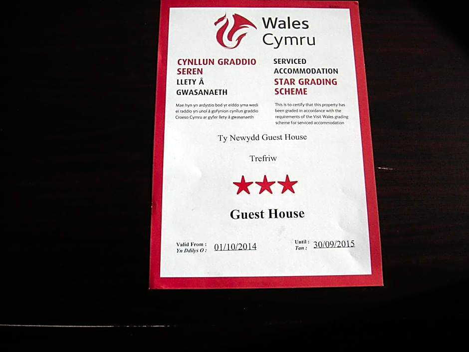 Ty Newydd Guest House