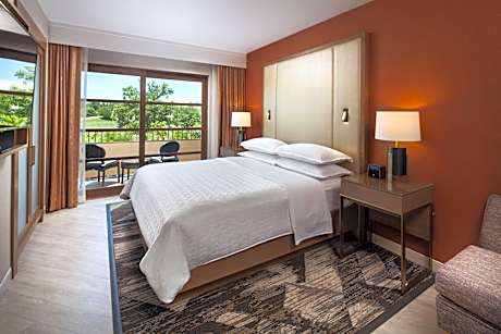 Club lounge access, Suite, 1 King, Sofa bed, Balcony