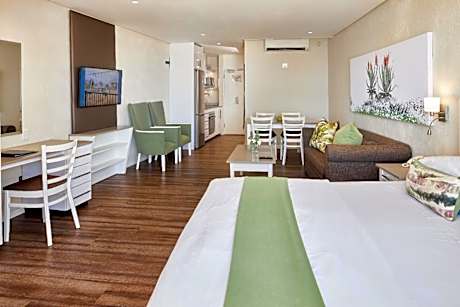 Studio with Pool View