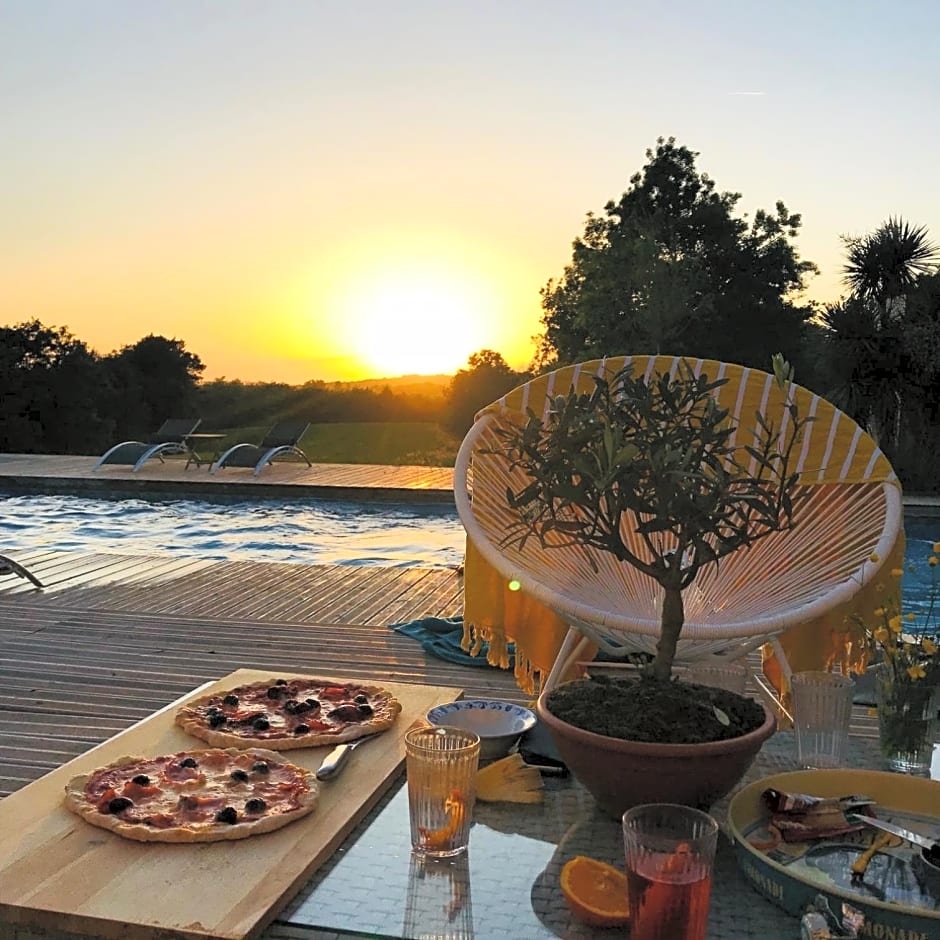 La Belle Landaise 1809 studio 4 couchages