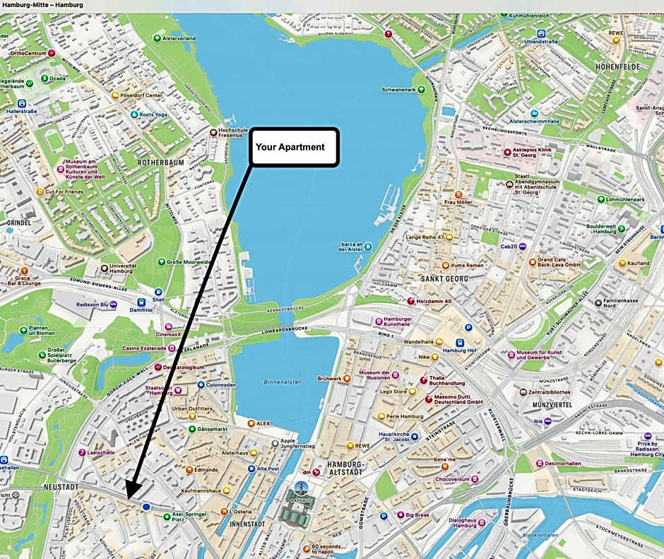 Park Lane Business-Apartment