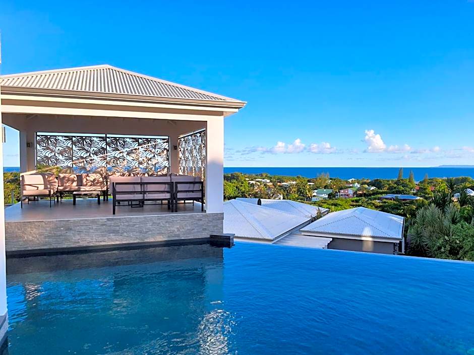 Villa Orchidée vue mer piscine &SPA - V. Ciel&Mer