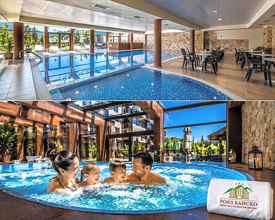 Royal Bansko Family Apart Hotel - All Inclusive Light or Half Board & Drinks With Heated Indoor Pool & Jacuzzis