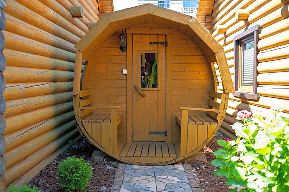 Domy z Bala - Domki ogrzewane - JACUZZI, SAUNA, lody, popcorn, ryba wedzona i ognisko gratis-od maja!