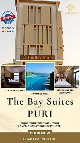 The Bay Suites Sea Facing Hotel - Right on the Golden Beach