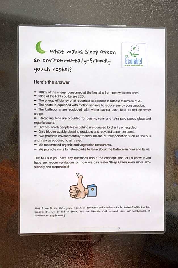 Sleep Green - Certified Eco Youth Hostel