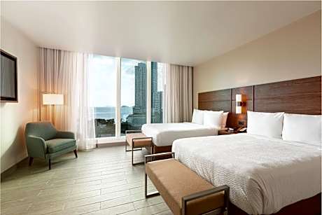 1 Bedroom Suite, 2 Double, Ocean view