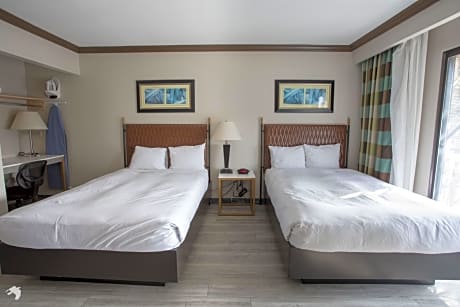 Standard Double Suite with Two Double Beds