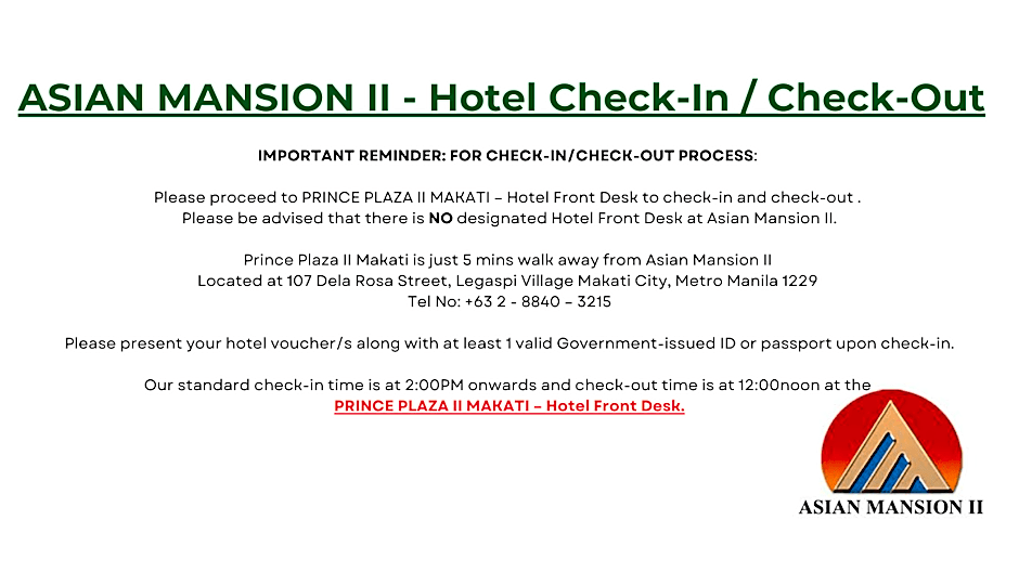 Asian Mansion II Condotel