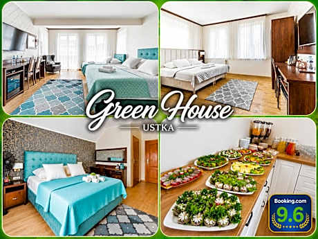 Green House Ustka rowery, parking w cenie,blisko tarasy EuroVelo 10!!!