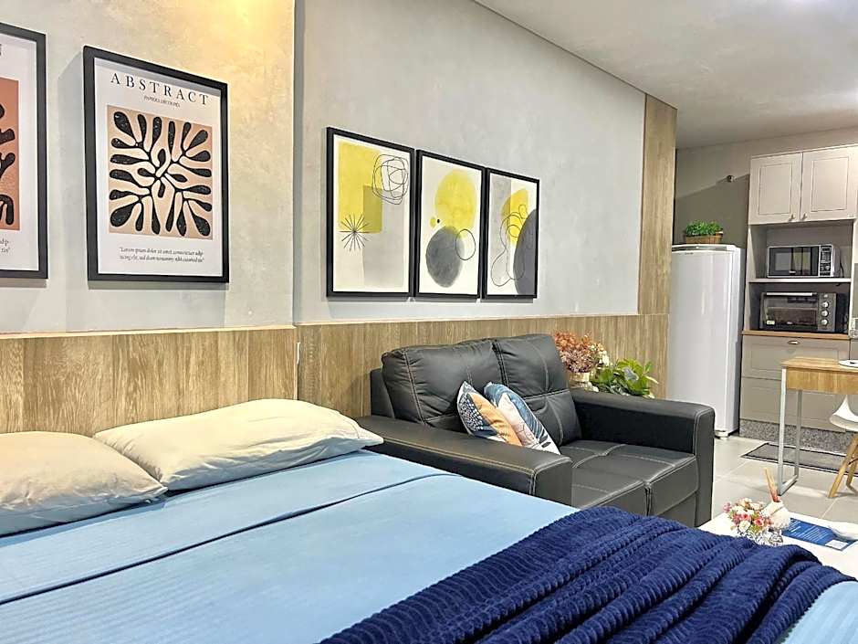 Econômico! Studio Flat à 250m do mar! JW01I