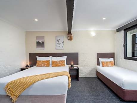 Standard Room – Queen and Single Bed