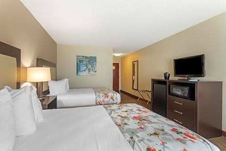 Double Room with Double Beds - Non-Smoking
