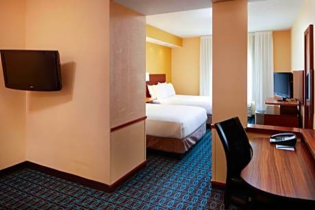 Queen Suite with Two Queen Beds and Sofa Bed