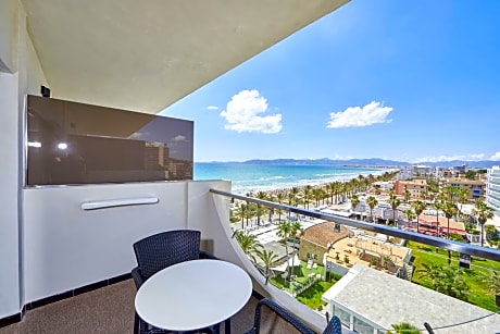 Double Room, Balcony, Partial Ocean View (2 Twin Beds)