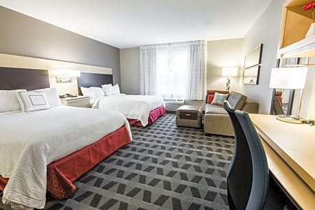 Studio, 2 Double Beds