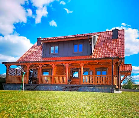 Sielski Spokój Dom z bali Apartamenty całoroczne