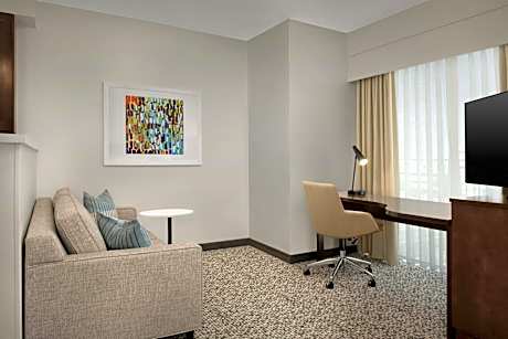 King Studio with Sofa Bed and Adapted Tub - Mobility Accessible