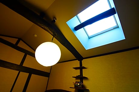 Room with Tatami Area and Shared Bathroom