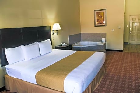 1 King Bed Hearing Impaired Accessible Suite