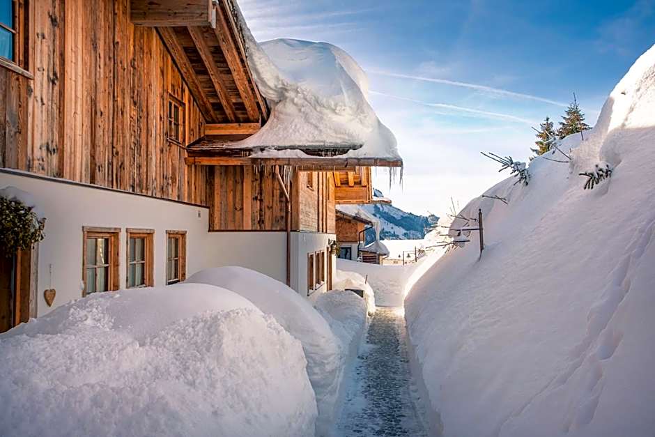 Alpin Chalets Oberjoch - Luxus Unterkunft mit privatem SPA und Zugang zu 3000 qm SPA Panoramahotel Oberjoch