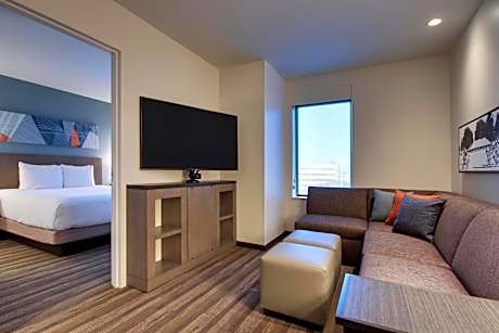 One-Bedroom King Suite with Sofa Bed and Kitchen