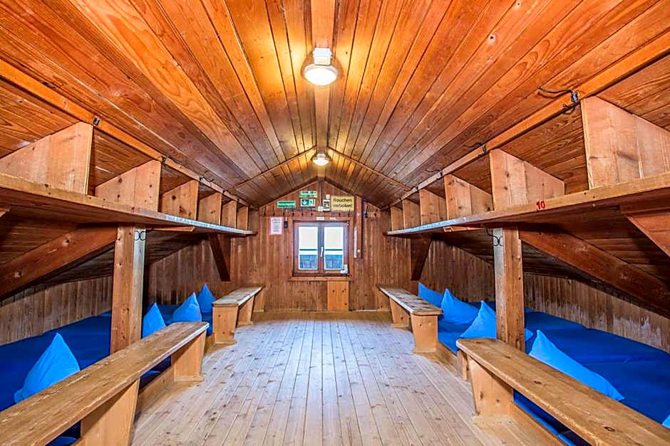 Hocheckhuette On Top of the Kitzbuehel Hahnenkamm Mountain