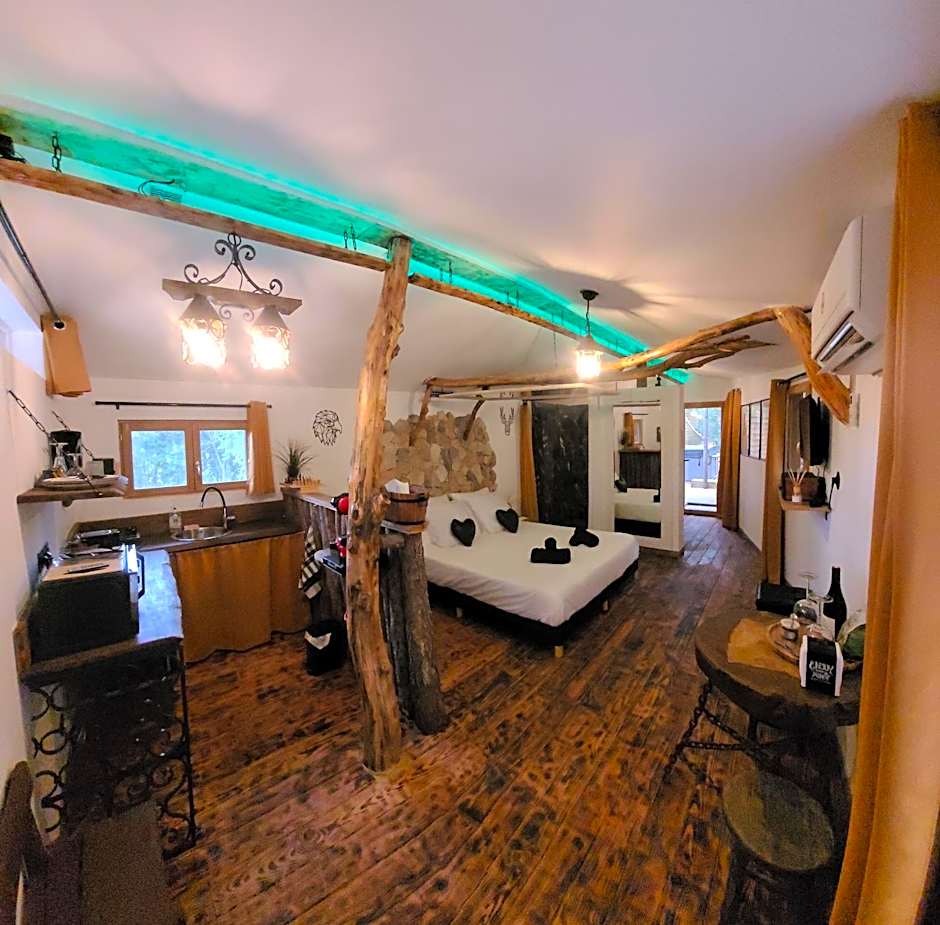 LOVE Room Danslesbois avec spa