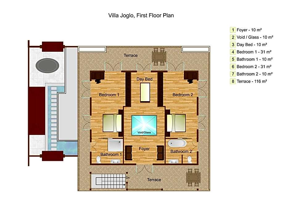 Oceanfront Citakara Sari Villas