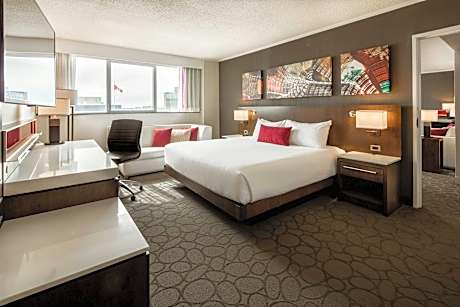 Suite, Junior Suite, 1 King, Sofa bed, Whirlpool