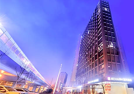 Echarm Hotel Wuhan Huangpu Erqi Xiaolu Metro Station