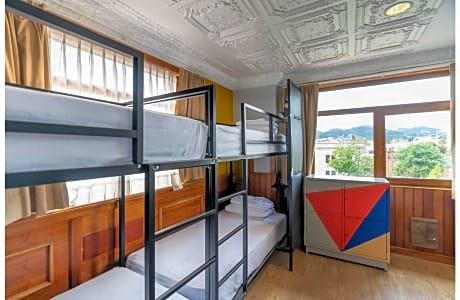 Bed in 8 Bed Dormitory Room