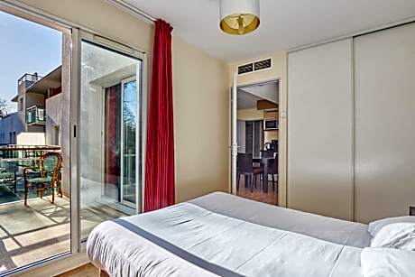 Superior 1 bedroom apartment for 4 people with balcony