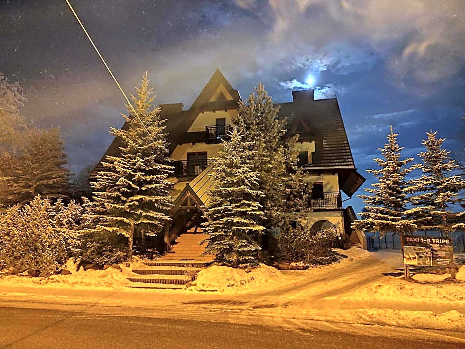 Willa u Kośle Zakopane sauna i bilard