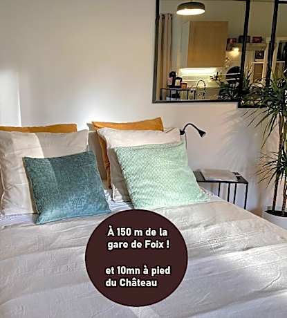 AUX 4 LOGIS - Studio Le City - Petit déjeuner offert 1ère nuit