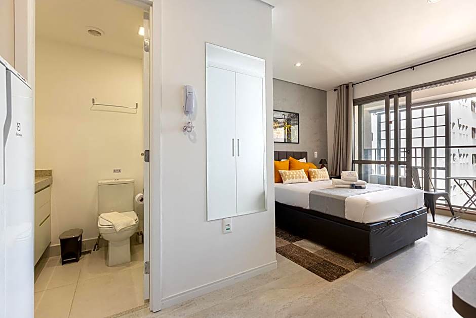 Easy Star - Studio charmoso com piscina no Brooklin!- YT03H