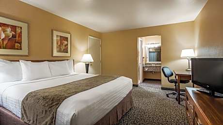 Suite-1 King Bed Non-Smoking Sofabed Jetted Tub Wet Bar Microwave Refrigerator Wi-Fi Full Breakfast