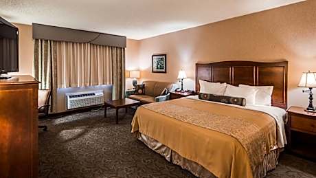 King Room with Roll In Shower-Disabilty Access