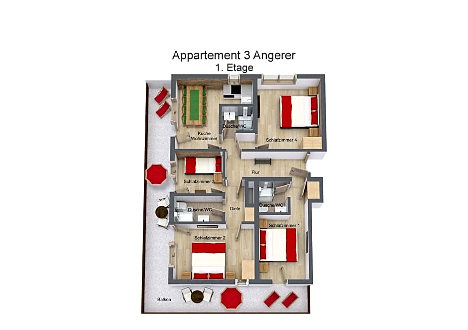 Angerer Alpine Suiten und Familienappartements Tirol