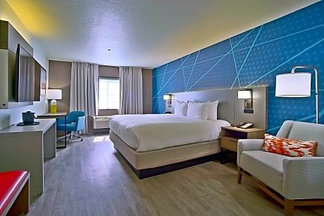 Standard King Room with Roll-in Shower - Accessible/Non-Smoking