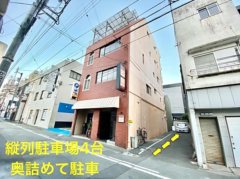 GuestHouse017徳島個室 飲食街中心 阿波踊り会館7分 文理&徳島大学 アスティとくしま車8分