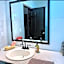Master Bedroom with Private Bathroom and Work Area