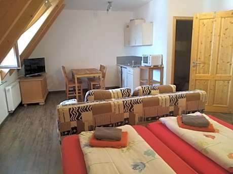 Suite-Eigenes Badezimmer-Blick auf die Landschaft-Familienzimmer Nr. 8