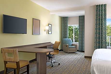 1 King Studio Suite Mobility Accessible Roll In Shower