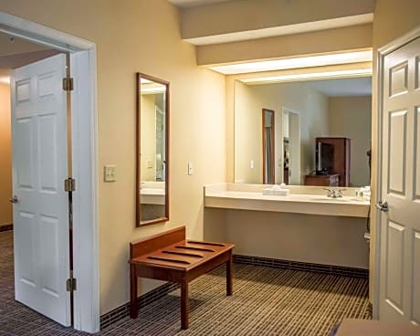 1 King Bed, Suite, Smoking, Accessible